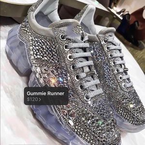 Rhinestone sneakers